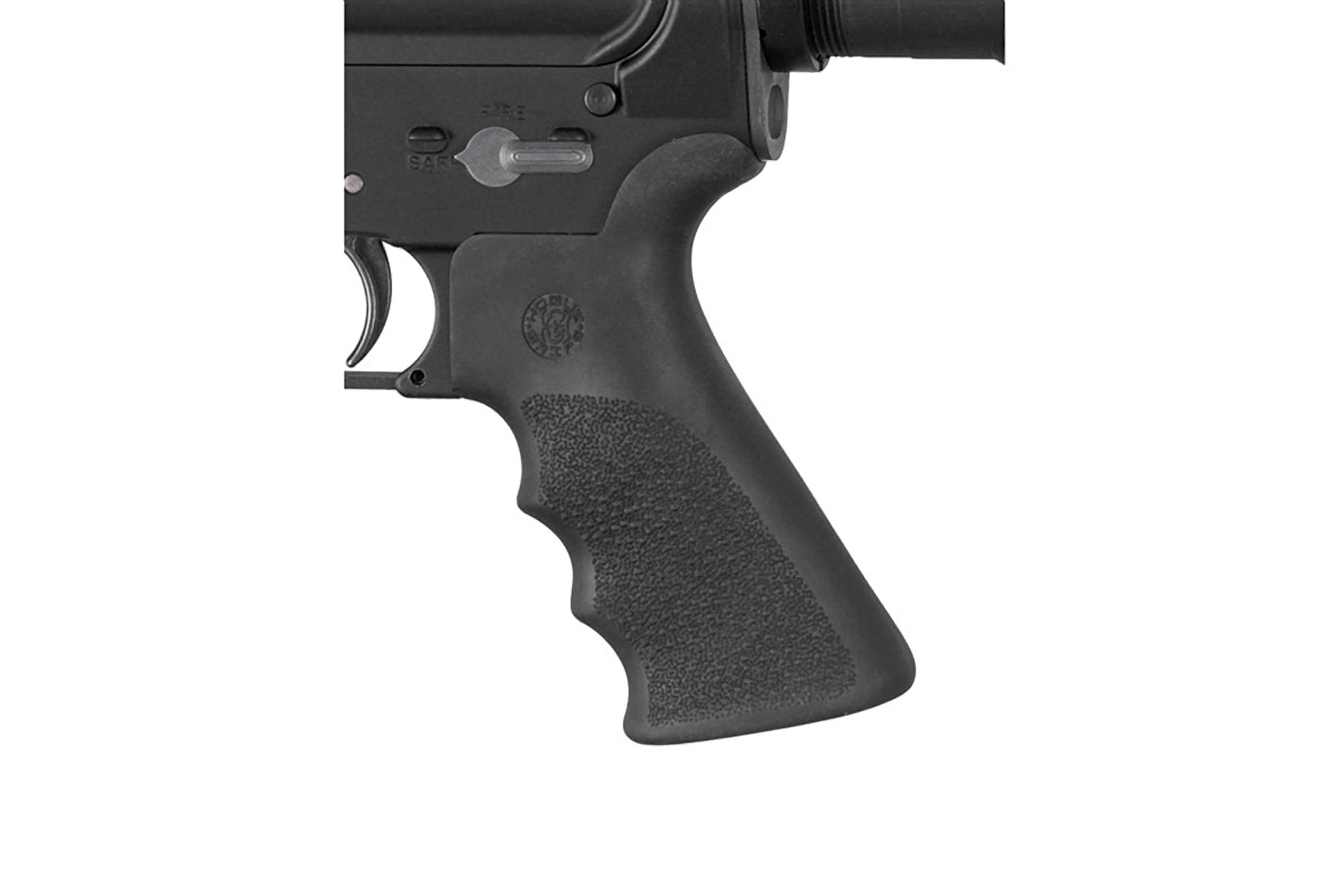 Hogue OverMolded AR-15 Pistol Grip - Beaver Tail - Finger